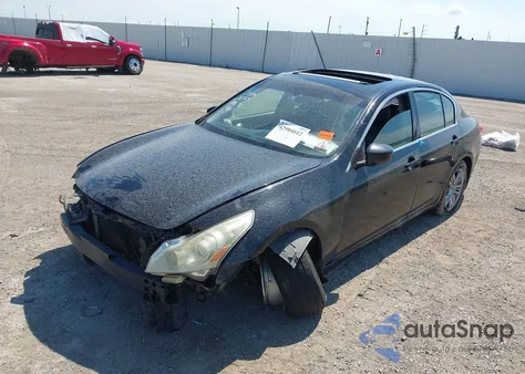 2010 Infiniti G37X из США, поврежденный, VIN JN1CV6ARXAM461511
